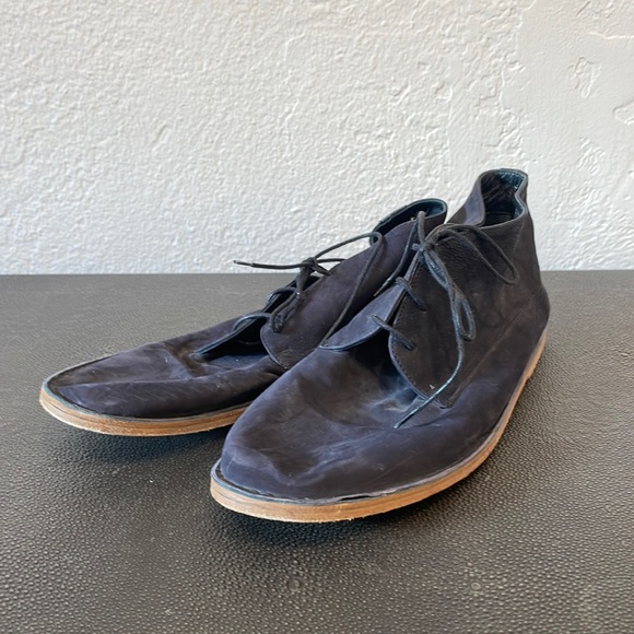 Dior Navy Suede Desert Boot Shoes Sz 42